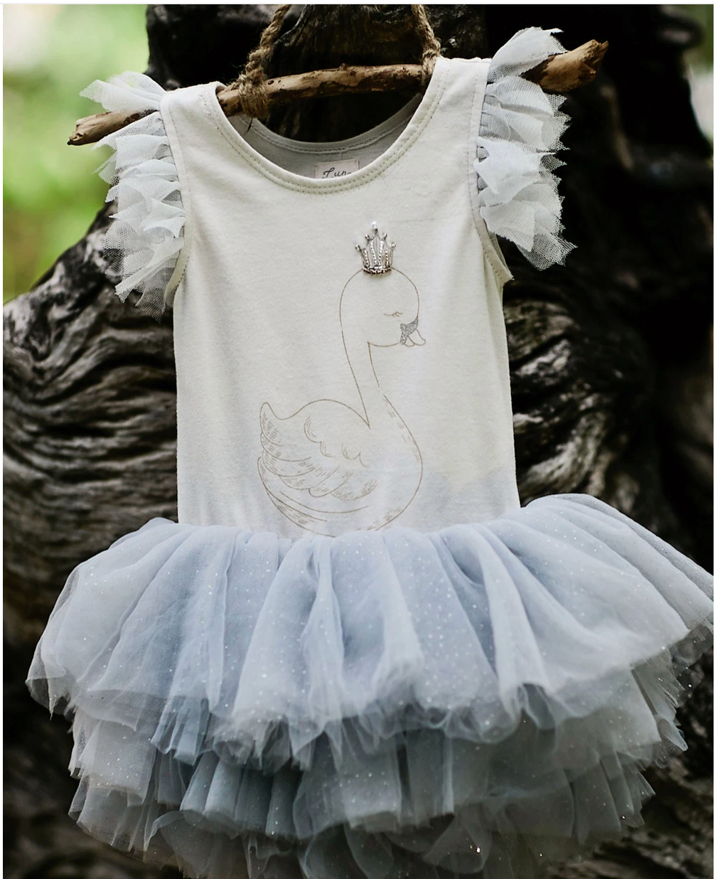 Luna Luna Majesty Onesie in Cloud or Mariblue